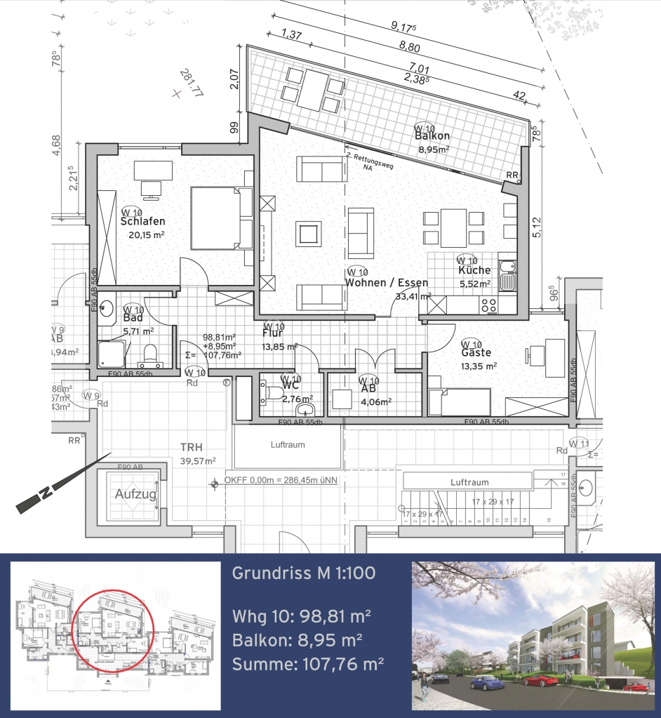 Residenz Nachtigallenweg  Wohnung 10