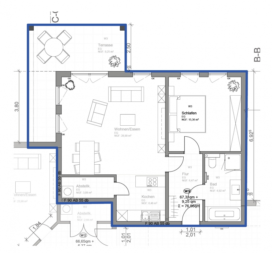 Residenz Am Park Wohnung 3 (Windeck - Dattenfeld)