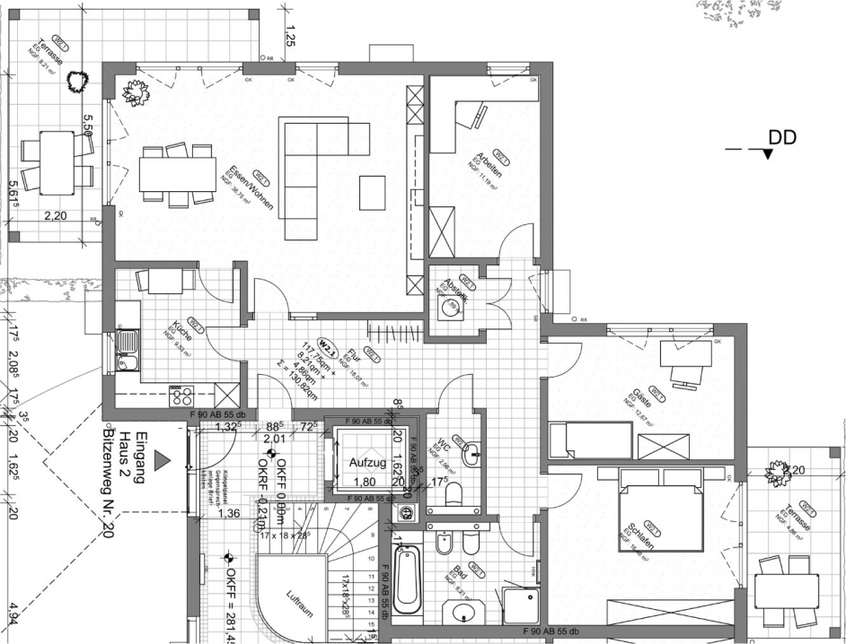 Residenz Sonnenhang II Haus2 Wohnung1 - Nümbrecht<br><br>