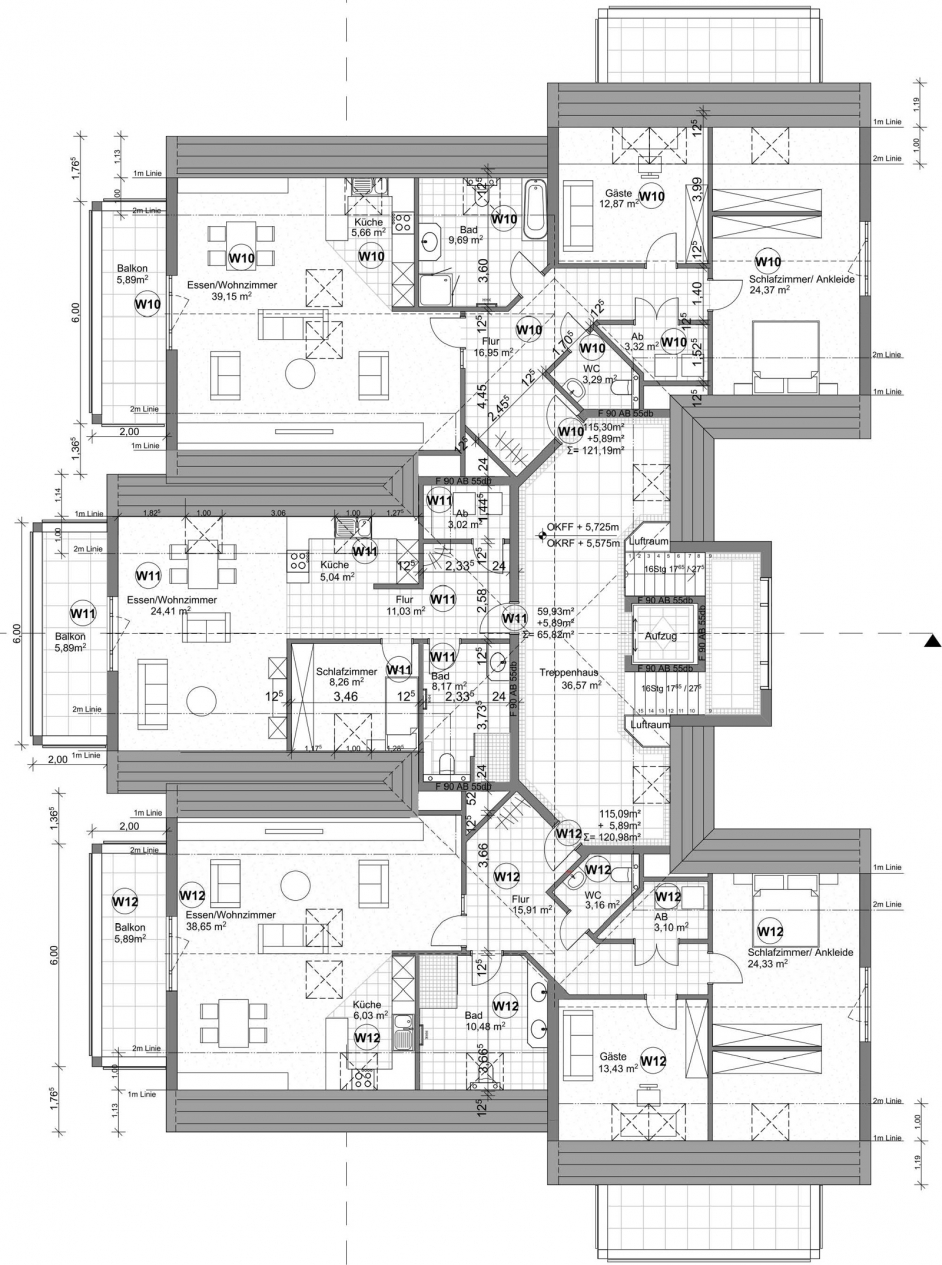 Grundriss DG - Residenz Distelkamper Str. - Nümbrecht